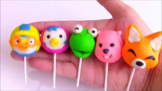 Play Doh Parody Song ♪Pororo Lollipop Finger Family Song ♪ Nursery rhyme