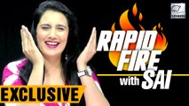 Sai Lokur Plays FUNNY Rapid Fire Round | EXCLUSIVE | Bigg Boss Marathi