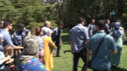 Cumhurbaşkanı Erdoğan’a Çamlıca korusunda sevgi seli