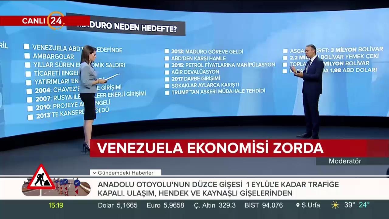 Venezuela ABD'nin hedefinde