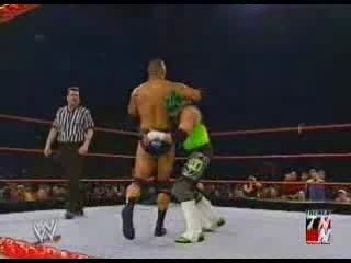 WWE - Hurricane Chokeslams The Rock
