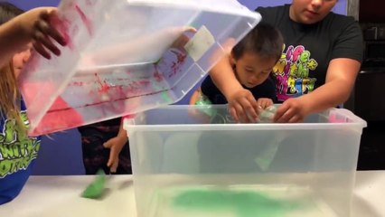 SLIME PRANK ON OUR DAD!