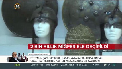 2 bin yıllık miğfer ele geçirildi