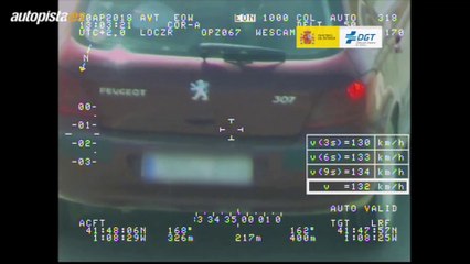 Las mayores "pilladas" de velocidad de Pegasus este año