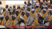 ENSEPT : 3 promotions reçoivent leurs diplômes