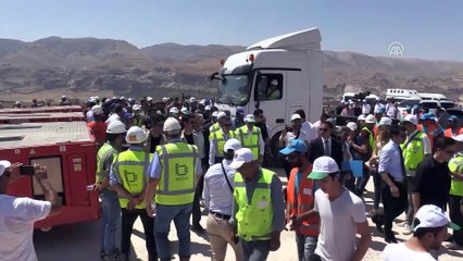 Tarihi Artuklu Hamamı yeni yerine taşındı - BATMAN