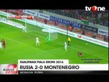 Bekuk Montenegro 2-0, Rusia Lolos ke Final Piala Eropa