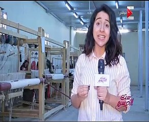"ست الحسن" يعرض تقريرًا عن تشغيل الغارمات بأحد مصانع أطفيح