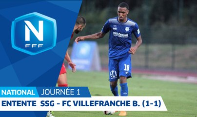 J1 : Entente SSG - VilleFranche B (1-1), le résumé