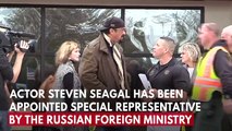 Steven Seagal Pledges to Work for 'Peace' and 'Harmony' in New Role as Russian Special Representative