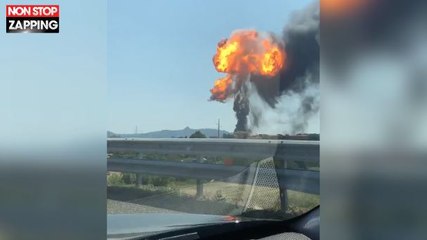Italie : Gigantesque explosion près de l'aéroport de Bologne (Vidéo)