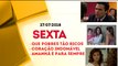 Chamada tripla das novelas da tarde do SBT (27/07/2018) - Sexta