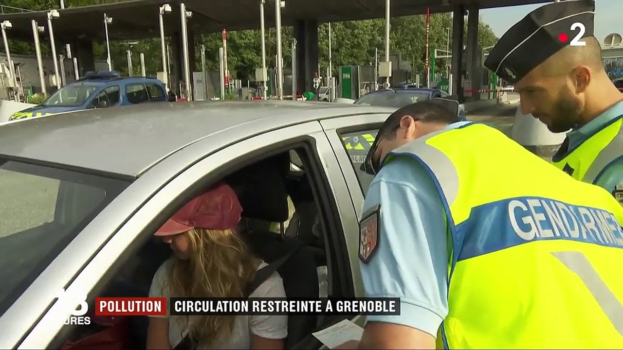 Pollution : circulation restreinte à Grenoble