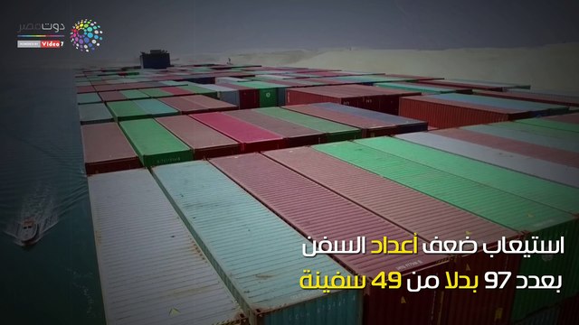 فيديوجراف... في الذكرى الثالثة لافتتاحها.. قناة السويس الجديدة الأسئلة والإجابات