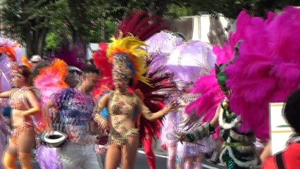 【2018/8/4】第40回たたら祭りサンバパレード　１　G.R.E.S. ALEGRIA、こども王国