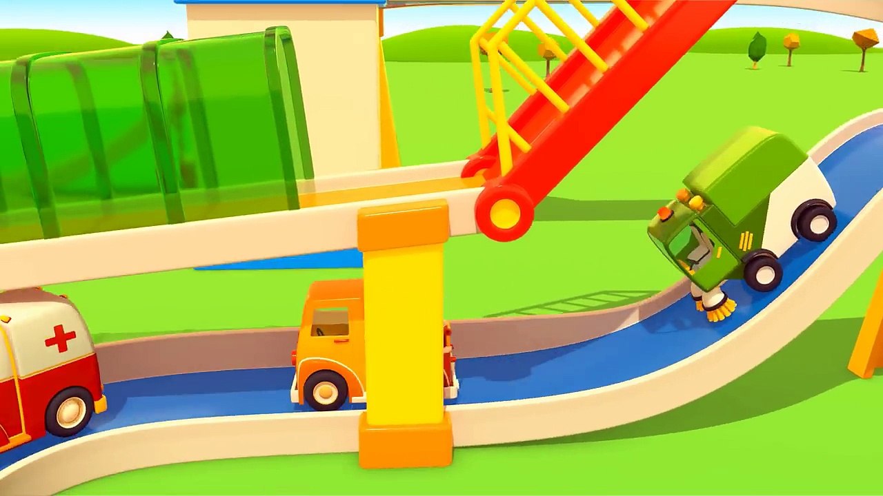NUOVO! Helper cars: Una gara incredibile sulla pista circolare verticale!