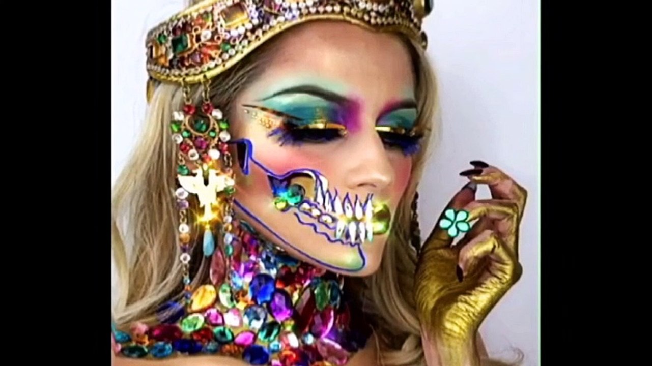 Byzantine Queen Skull ☠️ - Special Effects Makeup Tutorial