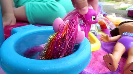 MY LITTLE PONY POOL PARTY! | MayMommynew