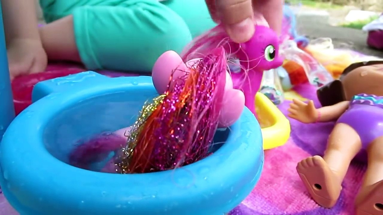 MY LITTLE PONY POOL PARTY! | MayMommynew