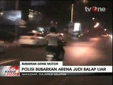 Polisi Bubarkan Aksi Balap Liar Geng Motor di Makassar