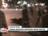 Polisi Makassar Bubarkan Tawuran Warga dengan Geng Motor