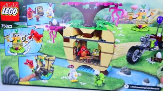 LEGO Angry Birds Movie Bird Island Egg Heist Build Review Play Kids Toys
