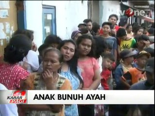 Berusaha Kabur, Warga Tangkap Anak Bunuh Ayah Kandung
