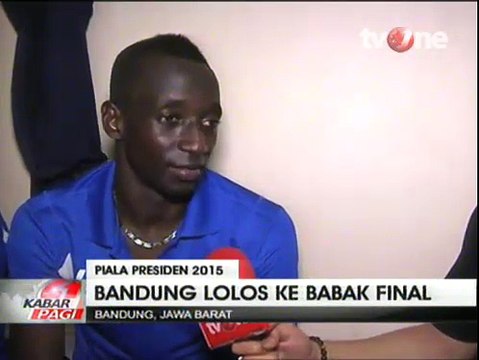 Makan Konate Persib Bandung Harus Juara Piala Presiden 2015