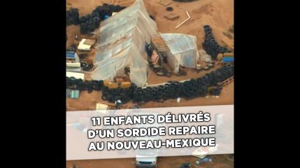 Onze enfants délivrés d'un «sordide» repaire au Nouveau-Mexique