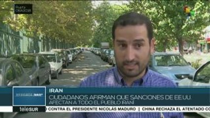 Consideran iraníes que sanciones de EE.UU. afectan al pueblo