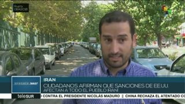 Consideran iraníes que sanciones de EE.UU. afectan al pueblo