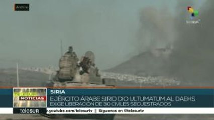 Exige Siria al DAESH la liberación de 30 civiles secuestrados