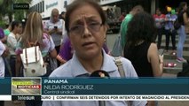 Protestan mujeres por aumento de feminicidios en Panamá