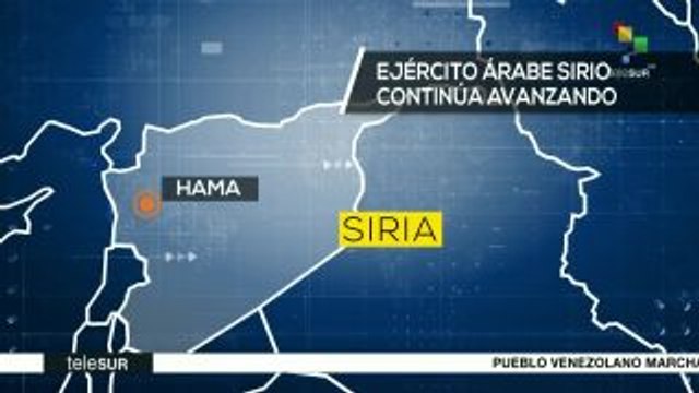 Avanza lucha contra terroristas del DAESH en Siria