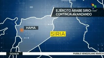 Avanza lucha contra terroristas del DAESH en Siria