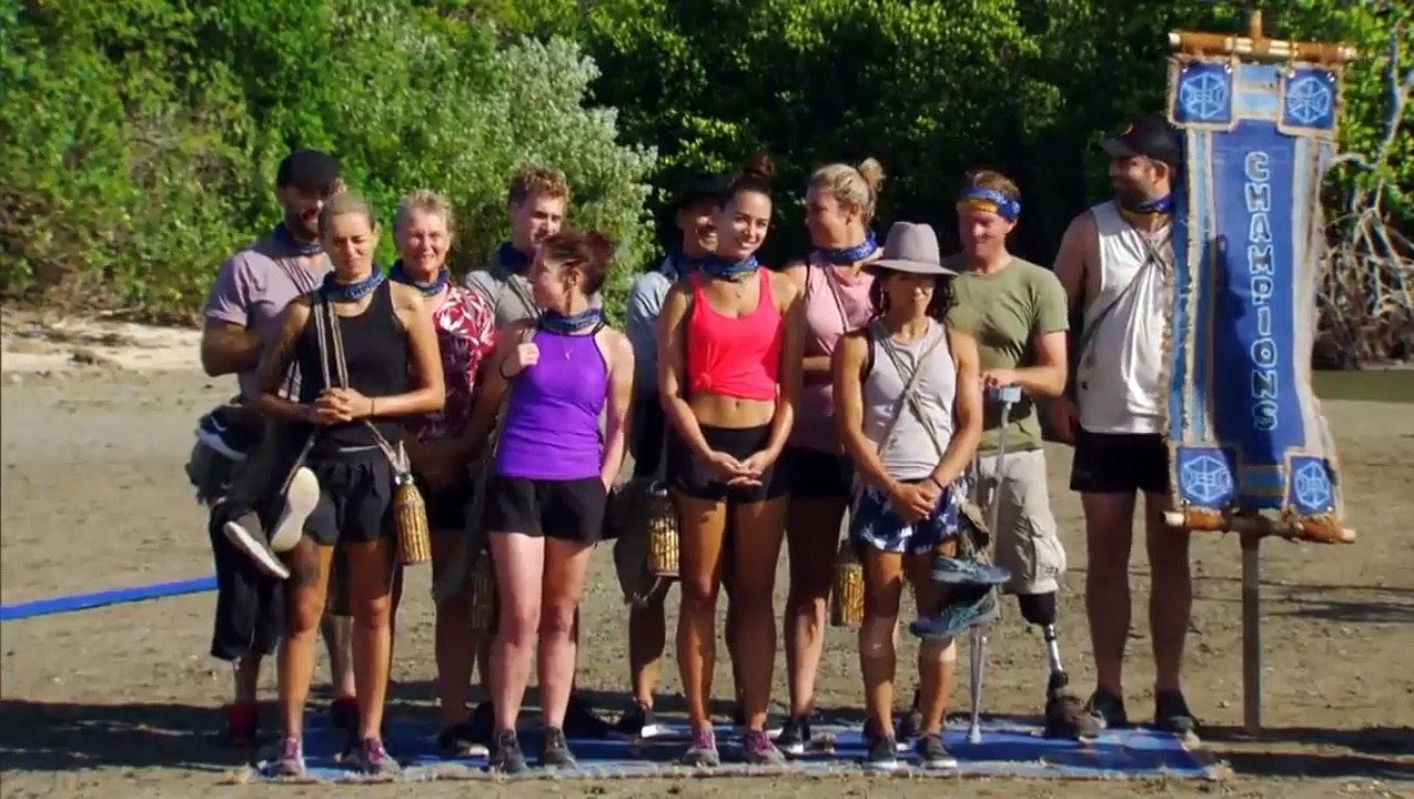 Australian Survivor: Champions vs Contenders - Immunity Challenge: Chariots of Mire