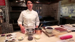 Chocolate Truffle Recipe Tutorial Demonstration: How to Make Soft Ganache and Firm Ganache