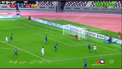 2018-08-05 الشوط 2مباراه نادي السد القطري ونادي الخريطيات الجوله الاولى المرحله الاولى