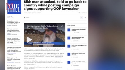 Report: Sikh Man Attacked, Told to 'Go Back to Your Country' While Supporting GOP Lawmaker