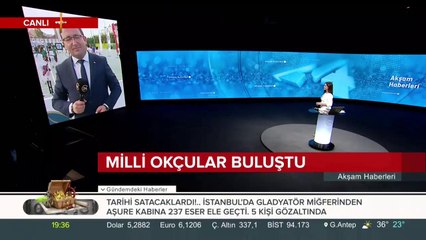 Milli okçular buluştu