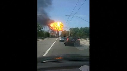 Explosão perto de aeroporto de Bolonha espalha cenário dantesco