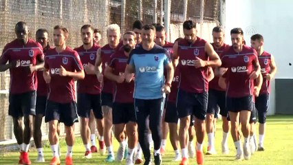 Trabzonspor'da Medipol Başakşehir maçı hazırlıkları başladı - TRABZON