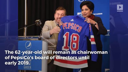 Pepsi CEO Indra Nooyi to Step Down