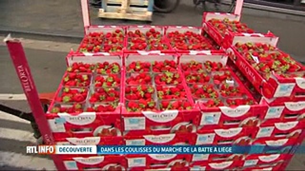 Aperçu des coulisses de la Batte, le marché dominical de Liège