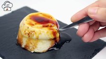 Pastelitos invertidos sin horno | bizcoflan en 30 minutos