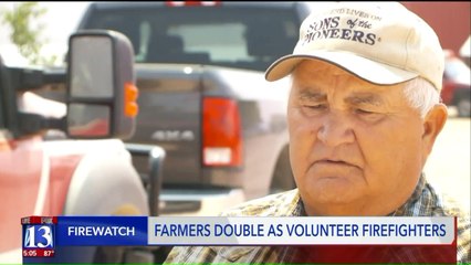 下载视频: Utah Farmers Double as Volunteer Firefighters