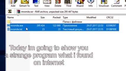 MrSmile.exe (SCARY VIRUS)