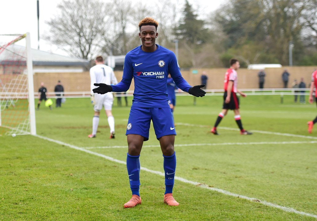 Les buts plein de sang-froid de Callum Hudson-Odoi avec Chelsea