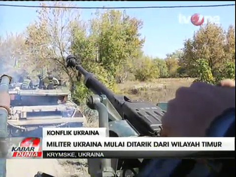 Atasi Perang Saudara, Militer Ukraina Ditarik Mundur