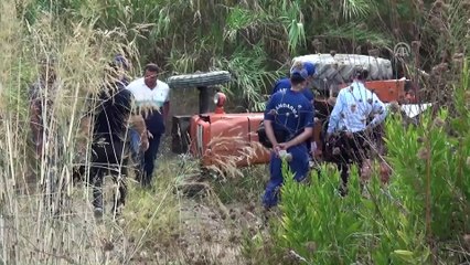 Traktör devrildi: 1 ölü - ANTALYA